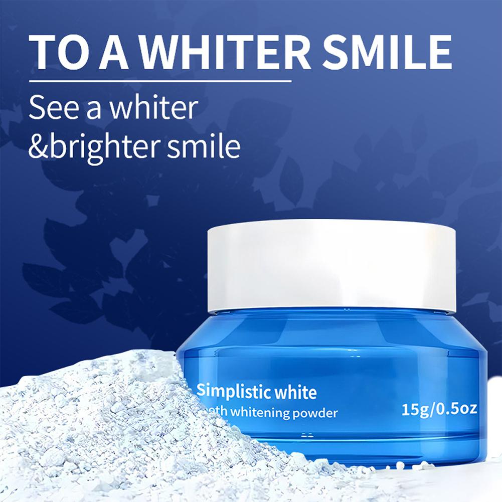 Teeth Whitening Quotes - 심플한 화이트닝 치아 미백 파우더 얼룩