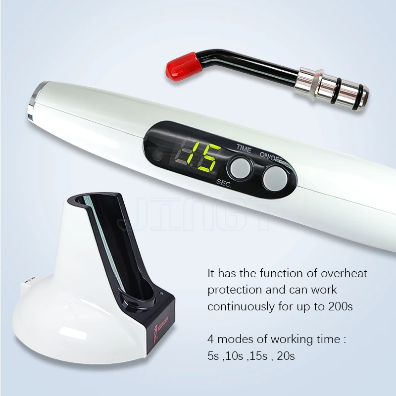 Teeth Whitening Kit With Light - 치과용 광중합기 우드페커 LED B LED