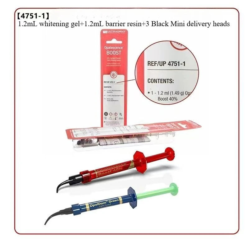 Teeth Whitening Kit With Light - 치과 재료 과산화수소 치아 미백 젤