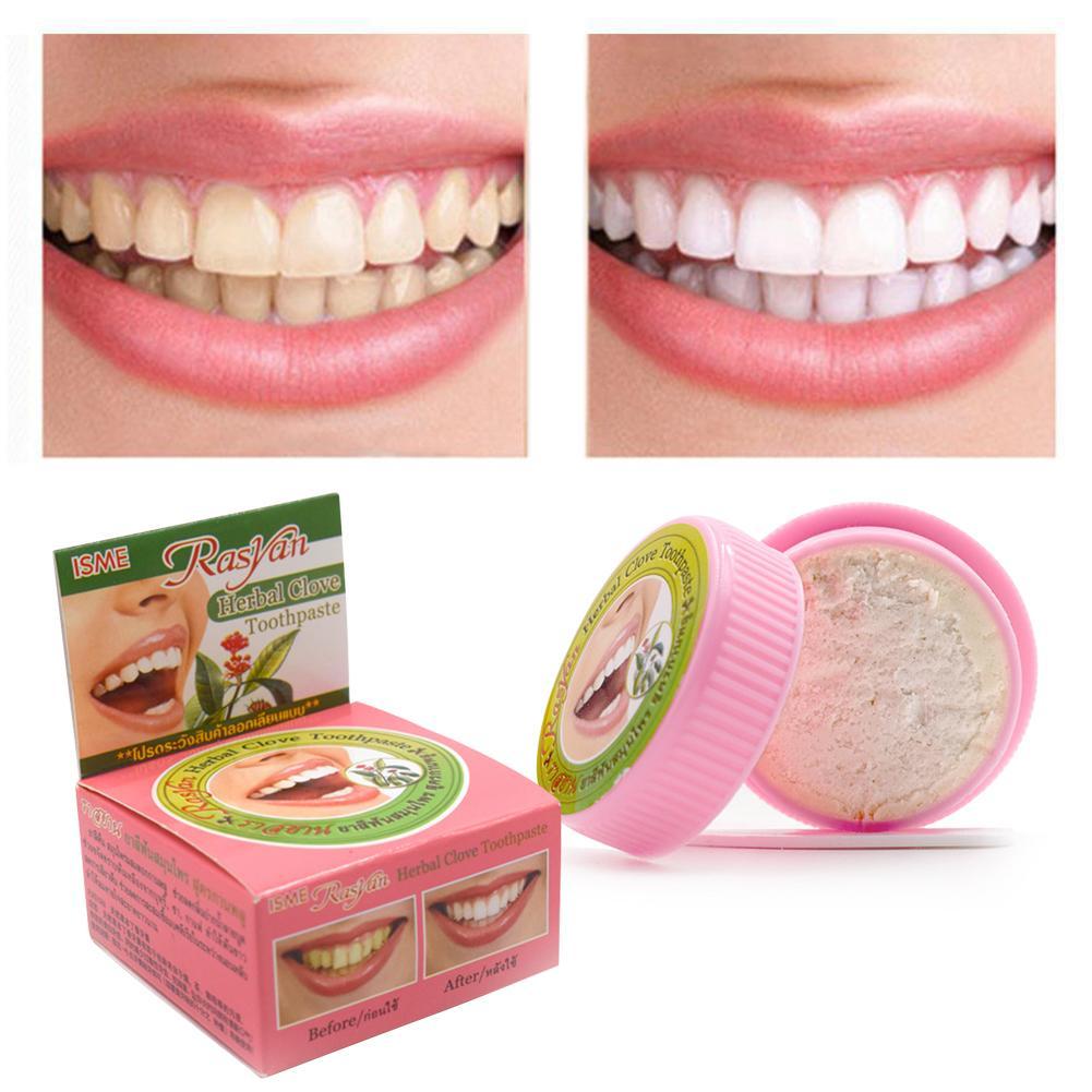 1개 천연 라시안 허브 클로브 태국 치약 치아 미백 치 - Teeth Whitening In Thailand 리뷰 및 가격