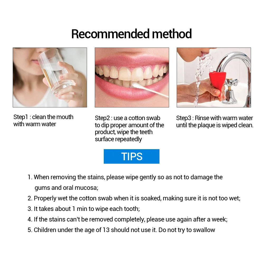 FTEENPLY 치아 미백 에센스 파우더 구강 위생 청 - Teeth Whitening Quotes 리뷰 및 가격