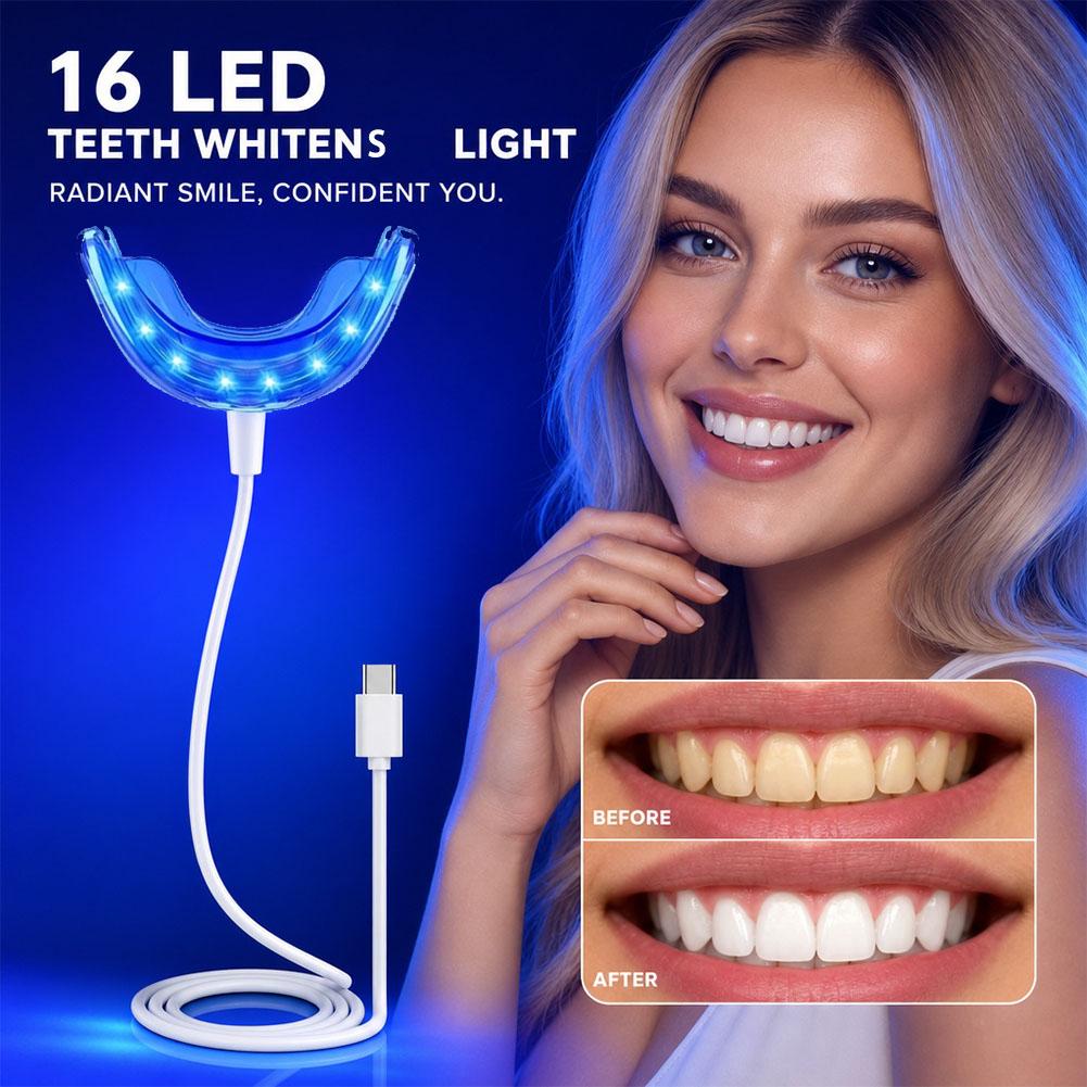 치아 미백 촉진기 스마트 LED 블루 라이트 휴대용 U - Teeth Whitening Accelerator 리뷰 및 가격