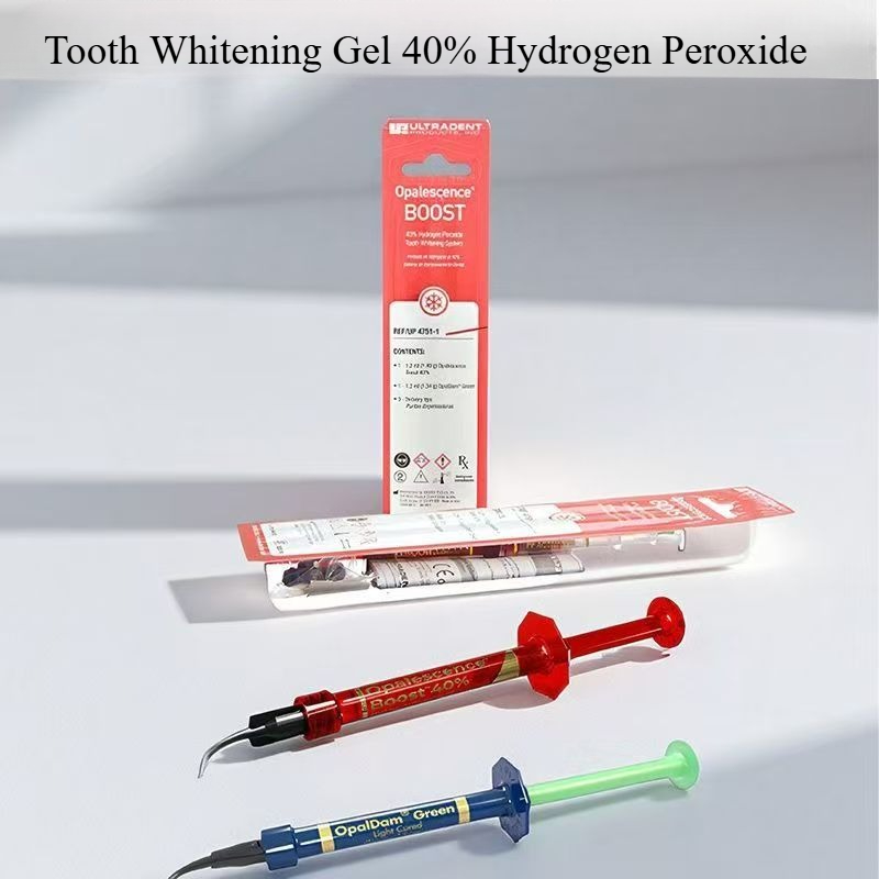 치과 재료 과산화수소 치아 미백 젤 40% 광중합 방벽 - Teeth Whitening Kit With Light 리뷰 및 가격