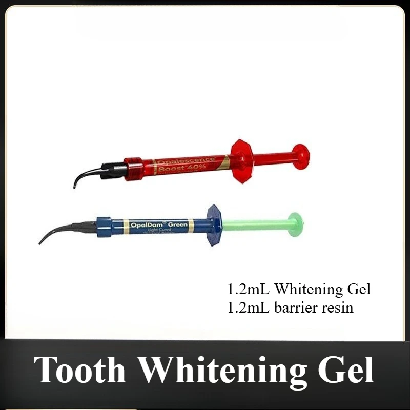 치과 재료 과산화수소 치아 미백 젤 40% 광중합 방벽 - Teeth Whitening Kit With Light 리뷰 및 가격