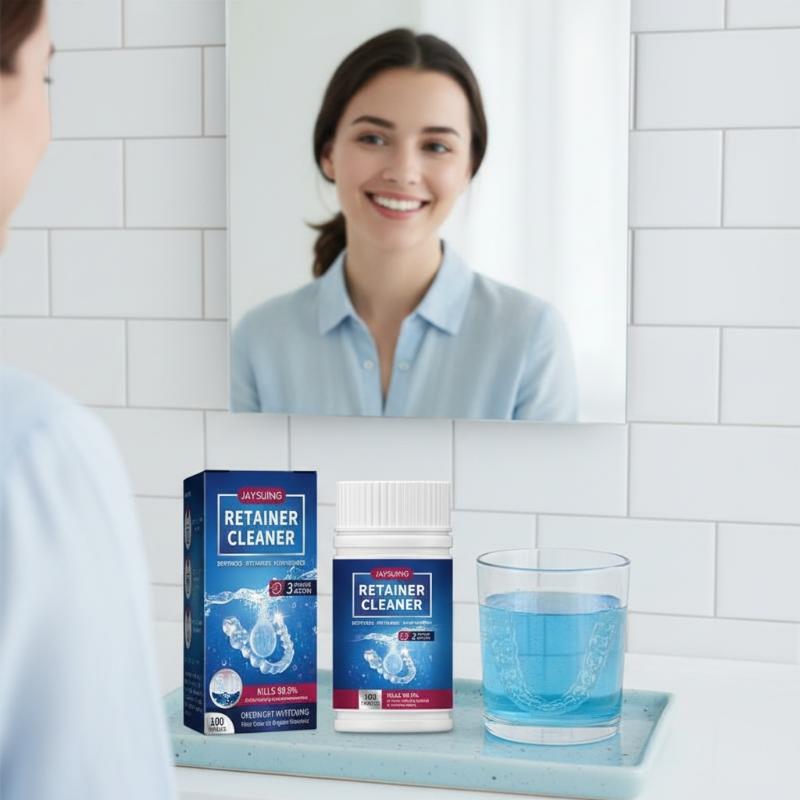 구강 관리 틀니 세척 정제, 강력한 얼룩 제거, 틀니  - Teeth Whitening Usa 리뷰 및 가격