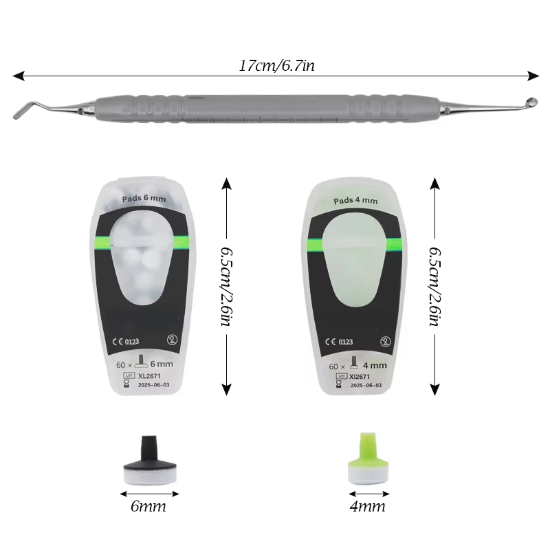 치과용 복합재료 키트 (폼 패드, 몰딩 도구, 핸들 스 - Teeth Whitening Kit With Light 리뷰 및 가격
