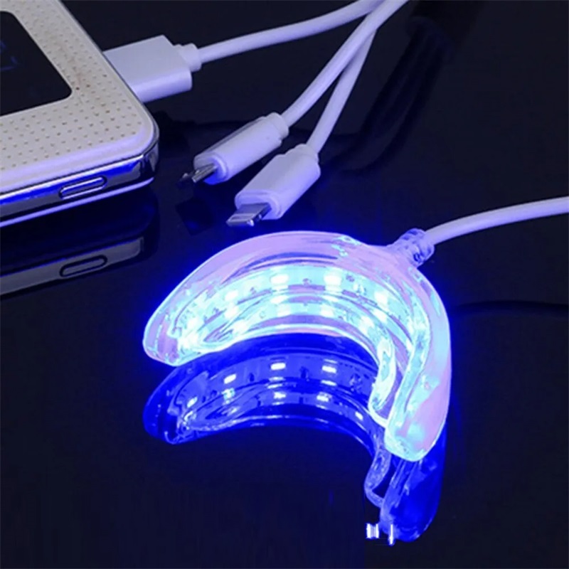 치아 미백 가속기 스마트 LED 블루 라이트 휴대용 U - Teeth Whitening Accelerator 리뷰 및 가격